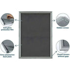A2 Snap Frames Poster Clip Holders Displays Retail Wall Notice Boards (Silver) , Decor Photo - 4A's Global