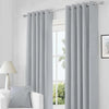 Thermal Blackout Eyelet Curtains – Ready Made Insulated Privacy & Noise Reducing Drapes - 4A's Global