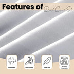 Egyptian Cotton Fitted Sheet 300TC Sateen Hotel Luxury, Single to Super King - High Living - 4A's Global