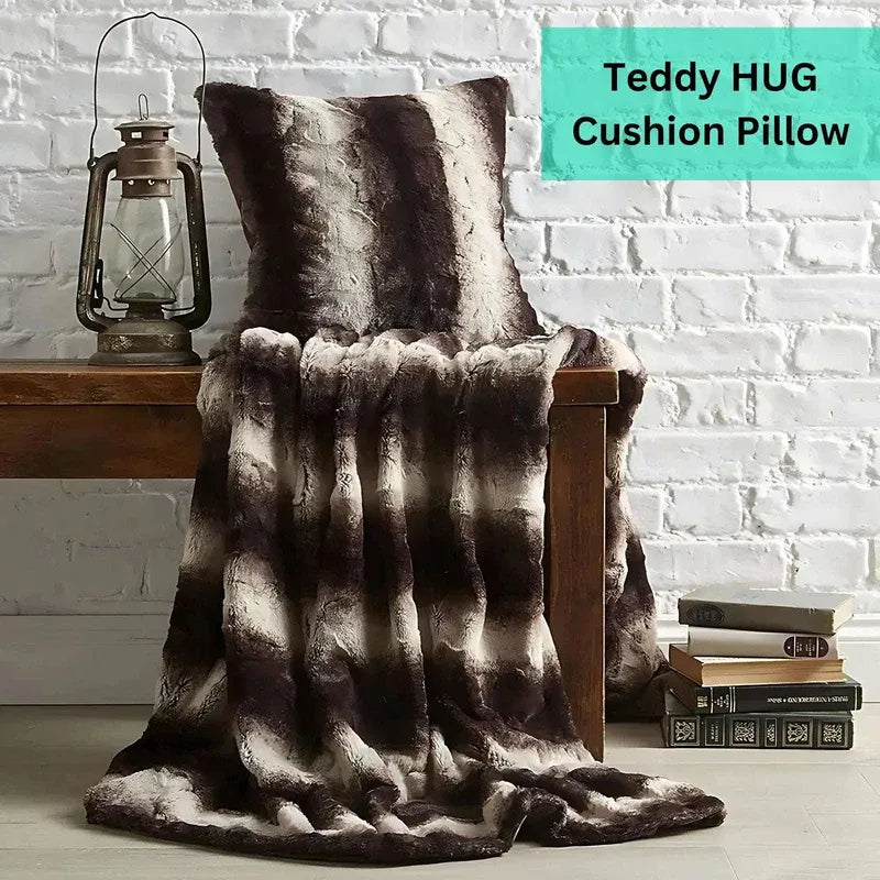 Luxury Faux Fur Rabbit Throw Blanket – Super Soft &amp; Ethical Comfort | Multiple Sizes &amp; Colours - 4A's Global