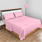 High Living Luxury Percale Poly-Cotton Flat Sheet | 180 Thread Count Bedding - 4A's Global
