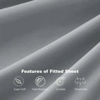 Extra Deep 30cm Fitted Bed Sheet – Luxury Hotel-Quality Deep Pocket Sheet for Perfect Mattress Fit - 4A's Global