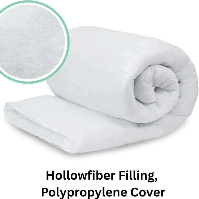 All Seasons Duvet Tog 4.5Hollowfiber Filling, Polypropylene Cover – Lightweight Quilt, Comforter &amp; Throw for Sofa or Bed - 4A's Global
