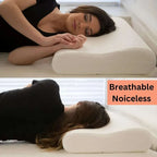 Contour Memory Foam Pillows Bamboo Cool Max Cover - Multi Height Bamboo Cool Max Pillow | Ergonomic Memory Foam Cooling Pillow - 4A's Global