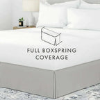 Luxury Pleated Valance Sheets – Hotel-Quality Polycotton Bedding for a Stylish Bedroom Upgrade - 4A's Global