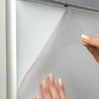 A2 Snap Frames Poster Clip Holders Displays Retail Wall Notice Boards (Silver) , Decor Photo - 4A's Global