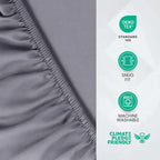 Extra Deep 30cm Fitted Bed Sheet – Luxury Hotel-Quality Deep Pocket Sheet for Perfect Mattress Fit - 4A's Global
