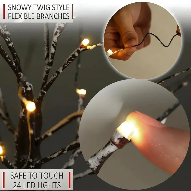 LED Christmas Trees – Indoor &amp; Outdoor Festive Decoration with Warm White LED Lights | 2ft, 5ft &amp; 6ft - 4A's Global