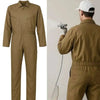 Hazmat Suit Disposable Coverall | Heavy-Duty Disposable Coverall Suit with Hood – Full Body Protective Overalls for Men &amp; Women - 4A's Global