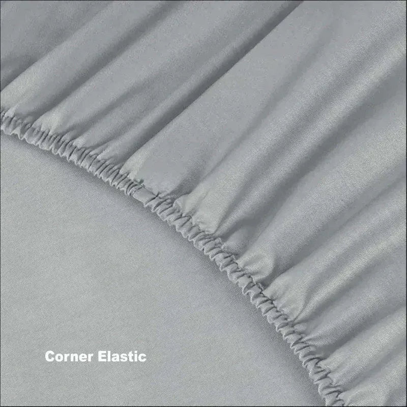 Extra Deep 30cm Fitted Bed Sheet – Luxury Hotel-Quality Deep Pocket Sheet for Perfect Mattress Fit - 4A's Global