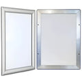 A2 Snap Frames Poster Clip Holders Displays Retail Wall Notice Boards (Silver) , Decor Photo - 4A's Global