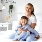 Waterproof Bamboo Mattress Protector – Hypoallergenic, Breathable, Fitted Sheet Design, Noise-Free Protection - 4A's Global