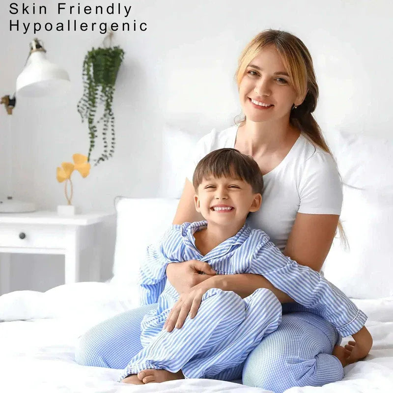Waterproof Bamboo Mattress Protector – Hypoallergenic, Breathable, Fitted Sheet Design, Noise-Free Protection - 4A's Global