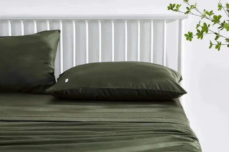2x Luxury Percale Polycotton Pillowcase Pair – Soft, Durable &amp; Easy-Care Bedding - 4A's Global