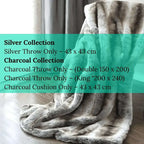 Luxury Faux Fur Rabbit Throw Blanket – Super Soft &amp; Ethical Comfort | Multiple Sizes &amp; Colours - 4A's Global