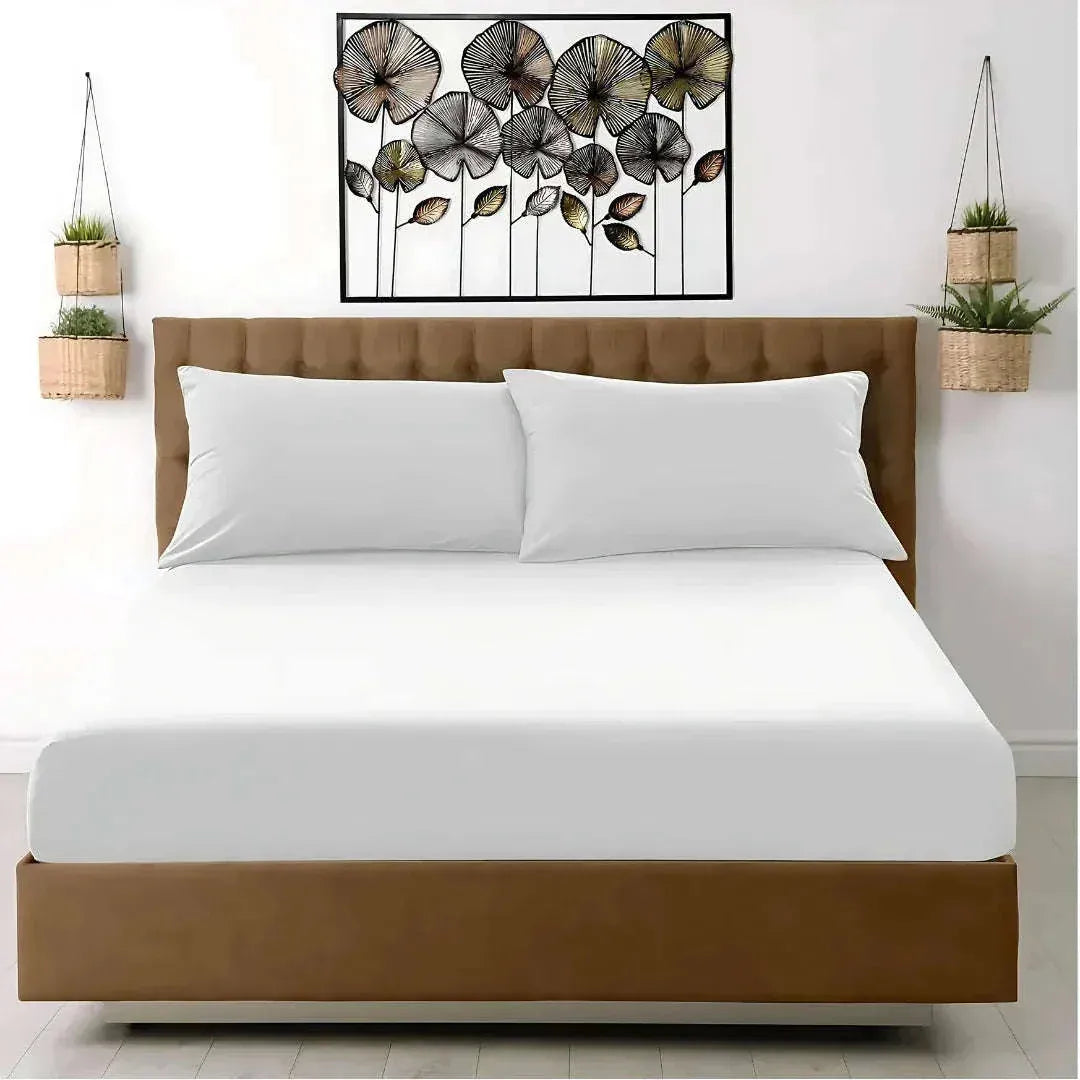 Extra Deep 30cm Fitted Bed Sheet – Luxury Hotel-Quality Deep Pocket Sheet for Perfect Mattress Fit - 4A's Global