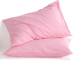 2x Luxury Percale Polycotton Pillowcase Pair – Soft, Durable &amp; Easy-Care Bedding