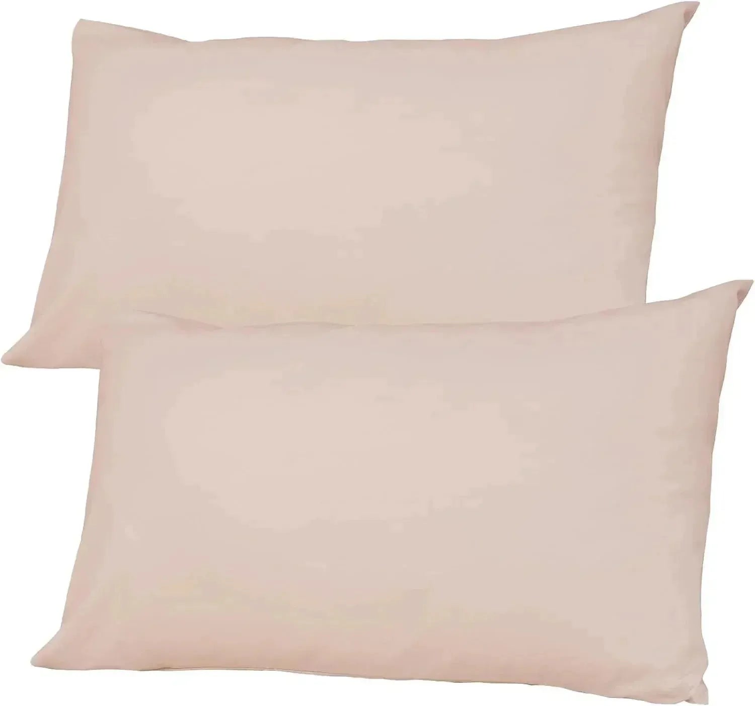 2x Luxury Percale Polycotton Pillowcase Pair – Soft, Durable &amp; Easy-Care Bedding