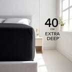High Living Extra Deep 40cm Fitted Sheet | Premium Luxury Bedding - 4A's Global