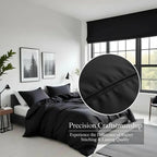 Washed Microfibre Duvet Cover Set Ultra Soft Wrinkle Free All UK Sizes - 4AS - 4A's Global