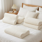 Contour Memory Foam Pillow Bamboo Cool Max Cover Multi Height Ergonomic - 4AS - 4A's Global