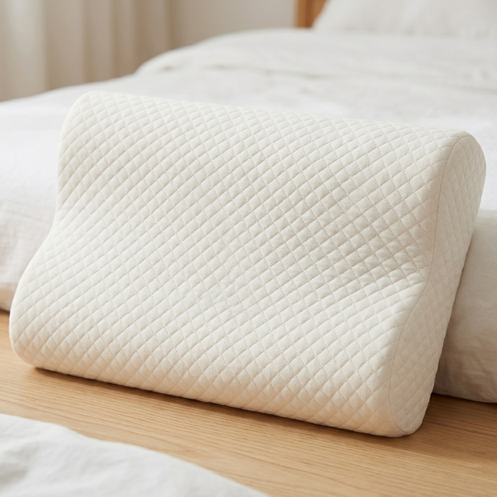 Contour Memory Foam Pillow Bamboo Cool Max Cover Multi Height Ergonomic - 4AS - 4A's Global