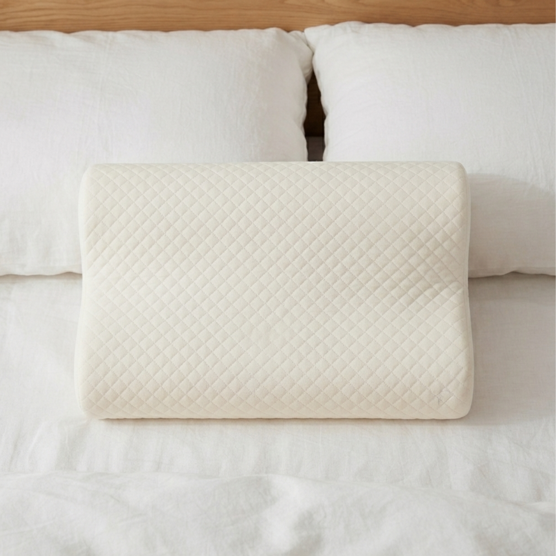 Contour Memory Foam Pillow Bamboo Cool Max Cover Multi Height Ergonomic - 4AS - 4A's Global