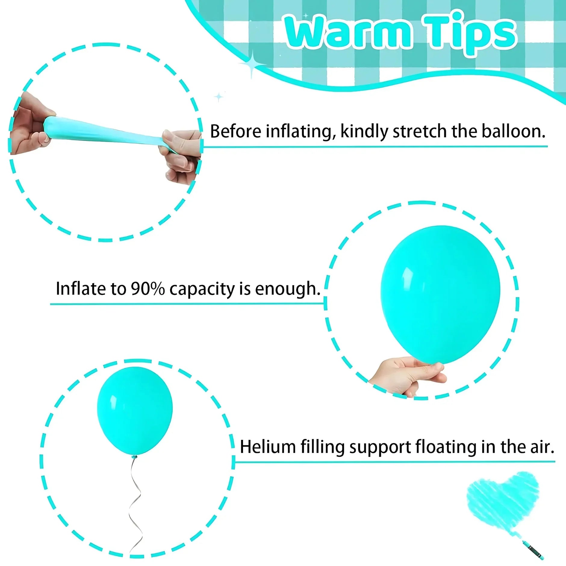Balloon Garland Kit – Perfect for Birthday, Wedding, Baby Shower &amp; Party Decorations - 4A's Global