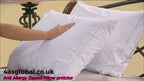 zipped pillow protector
