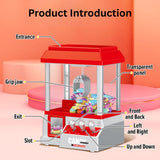 Candy Grabber Machine for Kids – Mini Claw Arcade Game Toy with Music & 20 Coins - 4A's Global