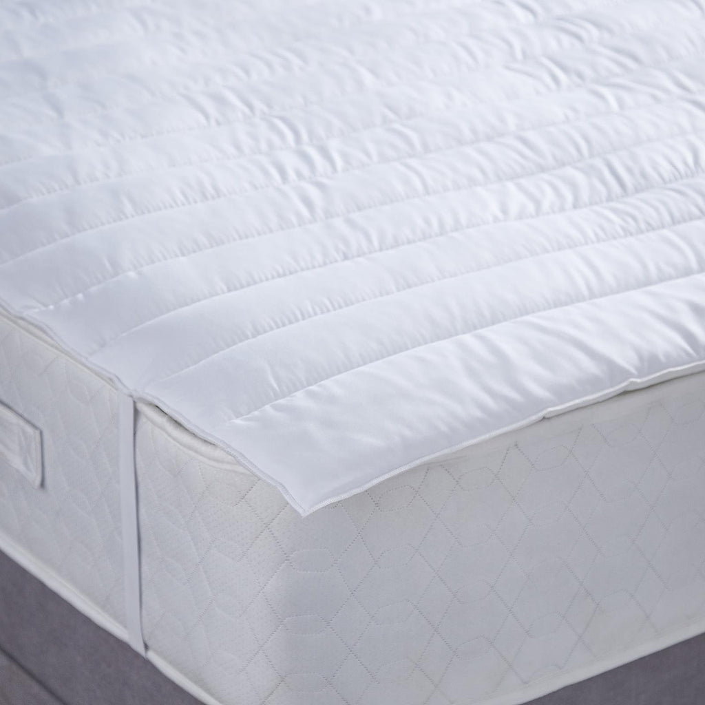 Microfibre Mattress Topper 4cm Deep Soft Breathable Hypoallergenic, All UK Sizes - 4AS - 4A's Global