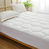 CL 30cm Deep Waterproof Mattress Protector | Quilted, Breathable &amp; Noise-Free | White | UK Sizes